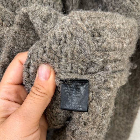 360 Sweater Tan Crew Neck Knit - Picture 6 of 10